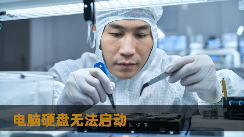 电脑硬盘无法启动
