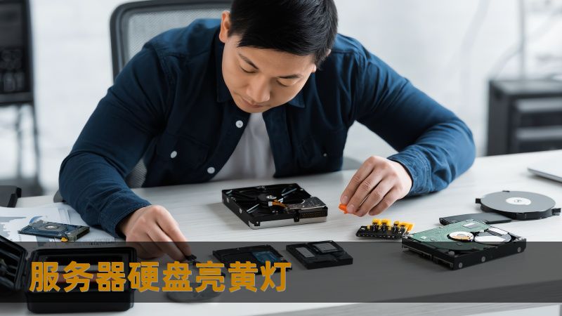 服务器硬盘亮黄灯