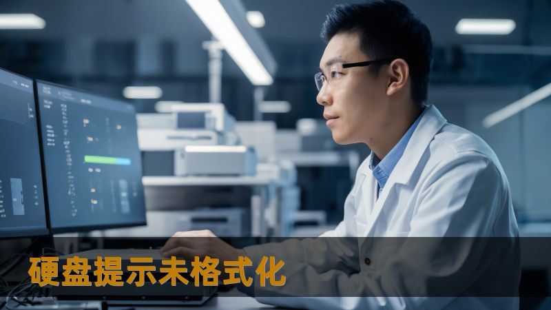 硬盘提示未格式化