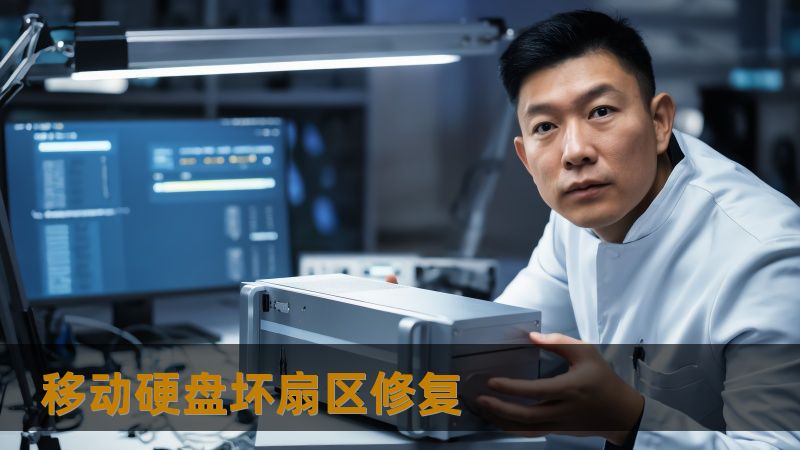 移动硬盘坏扇区修复