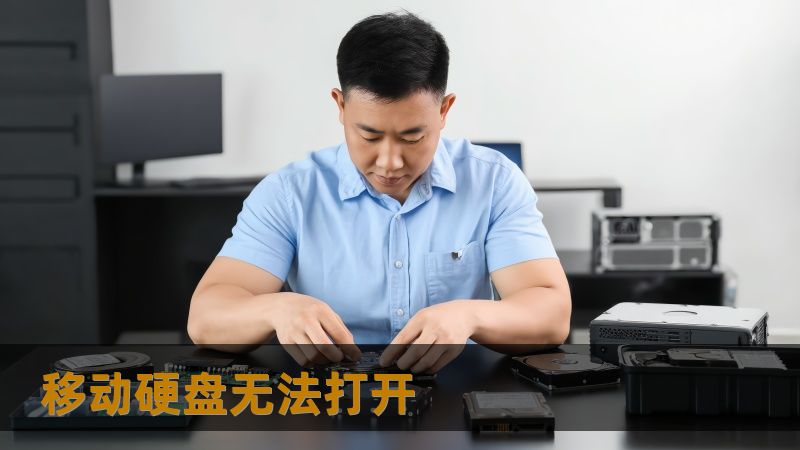 移动硬盘无法打开