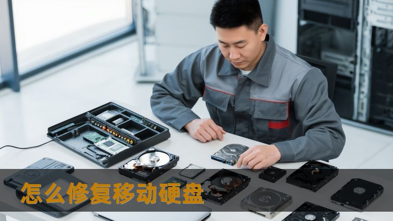 怎么修复移动硬盘