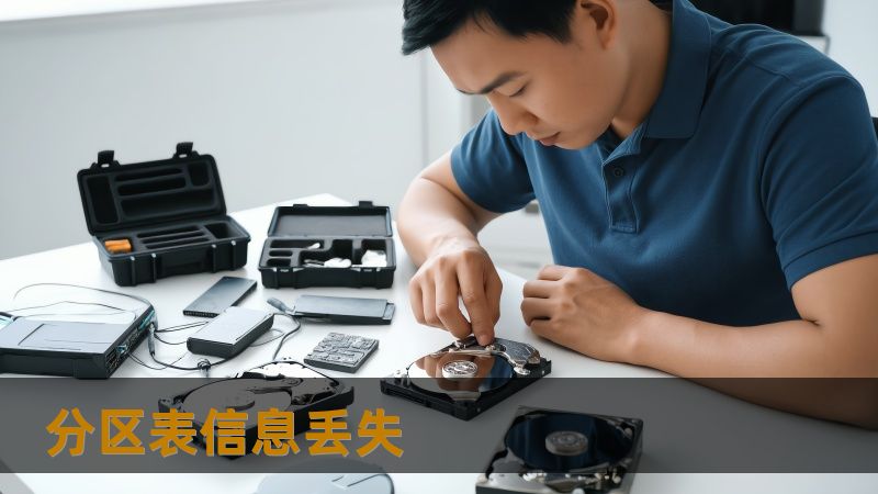 分区表信息丢失