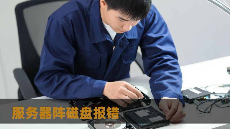 服务器阵磁盘报错
