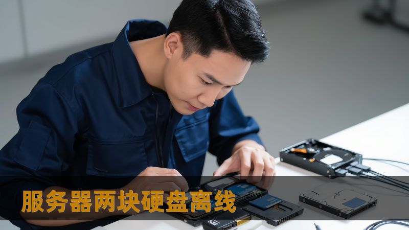 服务器两块硬盘离线