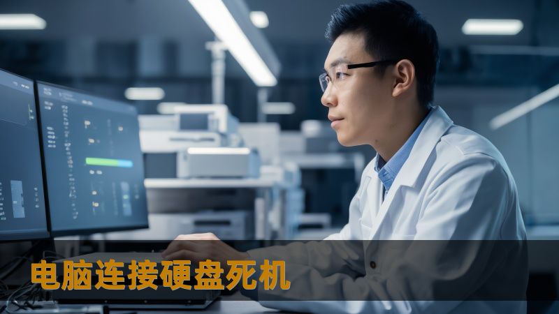 电脑连接硬盘死机
