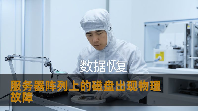 服务器阵列上的磁盘出现物理故障 服务器阵列上的磁盘出现物理故障