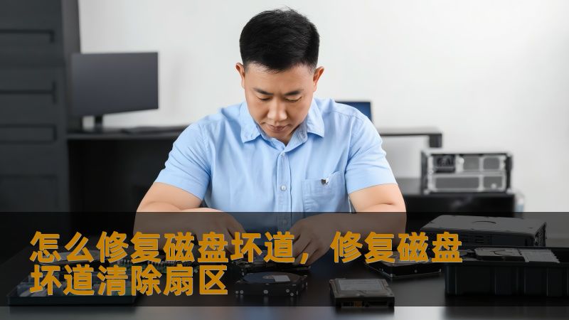 怎么修复磁盘坏道，修复磁盘坏道清除扇区