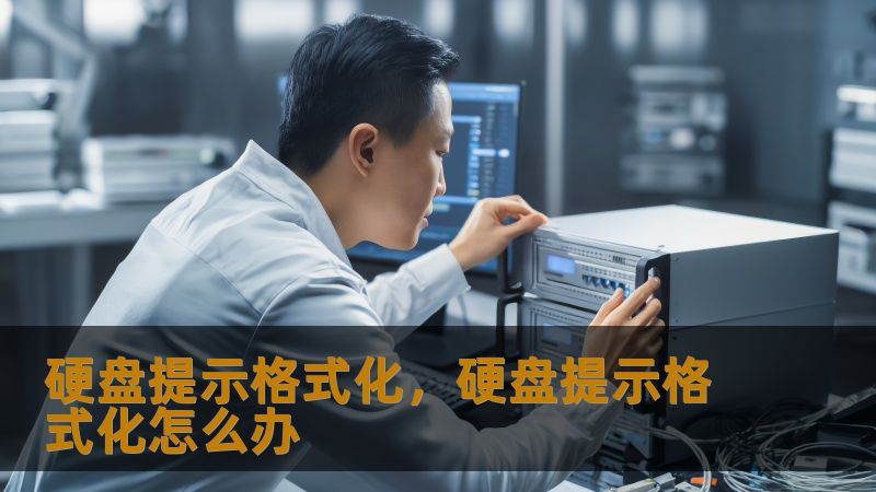 硬盘提示格式化，硬盘提示格式化怎么办