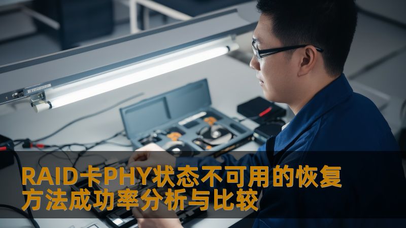 RAID卡PHY状态不可用的恢复方法成功率分析与比较 RAID卡PHY状态不可用的恢复方法成功率分析与比较