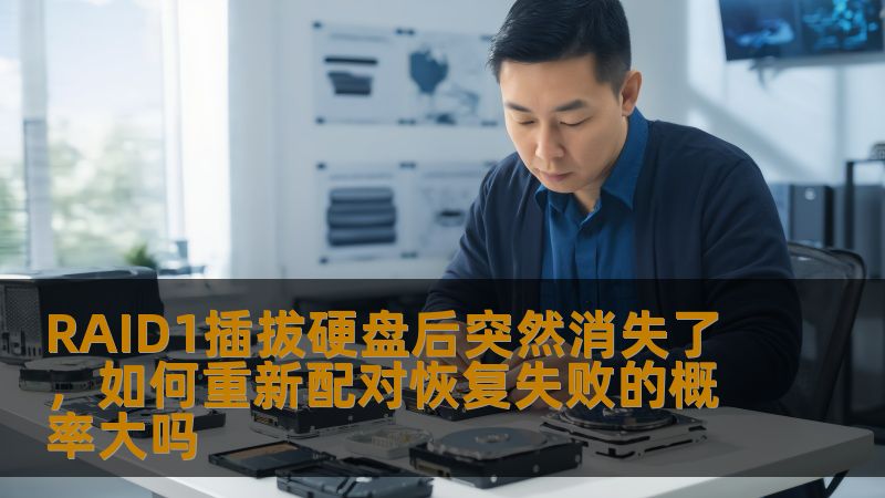 RAID1插拔硬盘后突然消失了,如何重新配对恢复失败的概率大吗 RAID1插拔硬盘后突然消失了,如何重新配对恢复失败的概率大吗
