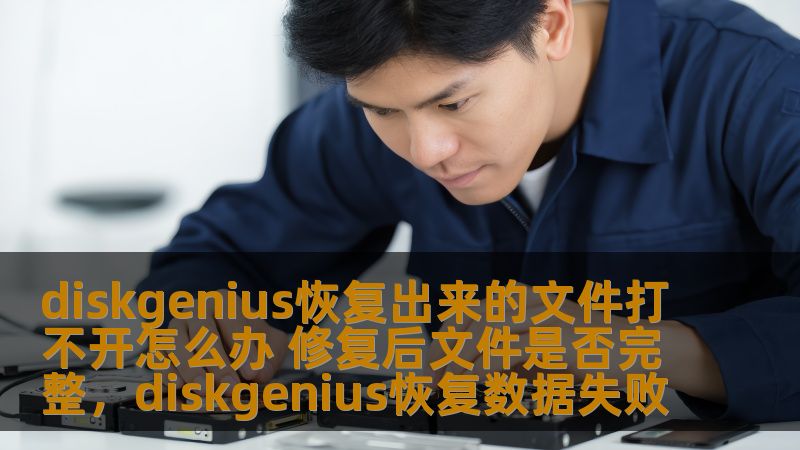 diskgenius恢复出来的文件打不开怎么办 修复后文件是否完整,diskgenius恢复数据失败 diskgenius恢复出来的文件打不开怎么办 修复后文件是否完整,diskgenius恢复数据失败