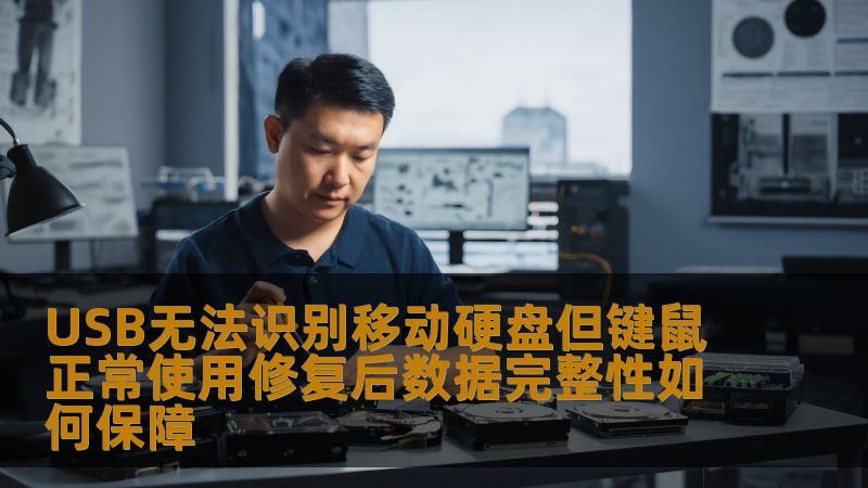 USB无法识别移动硬盘但键鼠正常使用修复后数据完整性如何保障 USB无法识别移动硬盘但键鼠正常使用修复后数据完整性如何保障