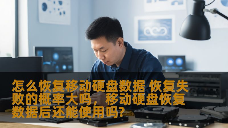 怎么恢复移动硬盘数据 恢复失败的概率大吗,移动硬盘恢复数据后还能使用吗? 怎么恢复移动硬盘数据 恢复失败的概率大吗,移动硬盘恢复数据后还能使用吗?