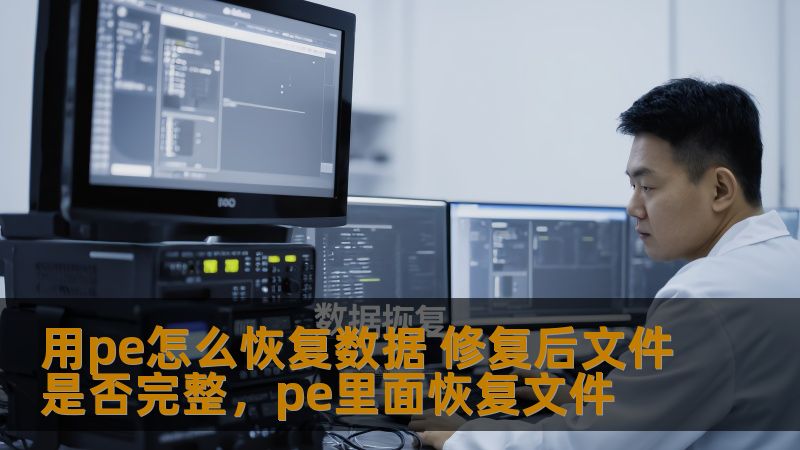 用pe怎么恢复数据 修复后文件是否完整，pe里面恢复文件