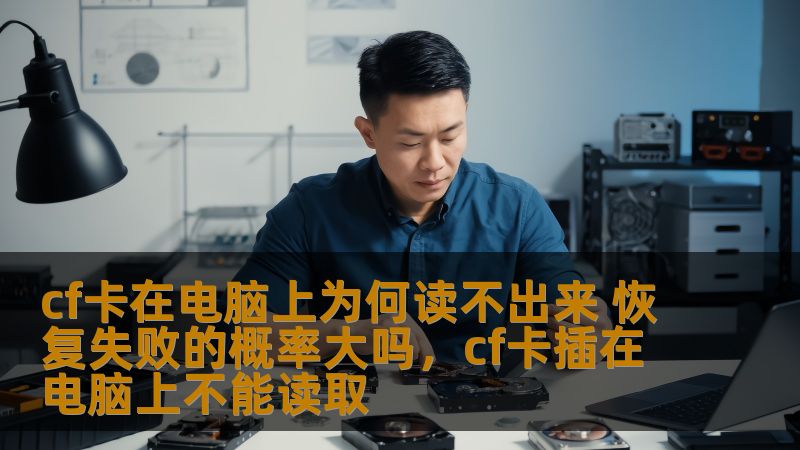 cf卡在电脑上为何读不出来 恢复失败的概率大吗，cf卡插在电脑上不能读取
