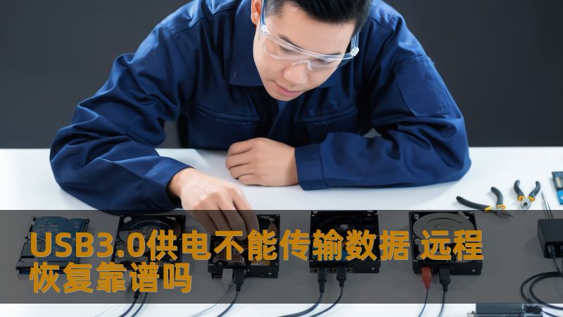 USB3.0供电不能传输数据 远程恢复靠谱吗