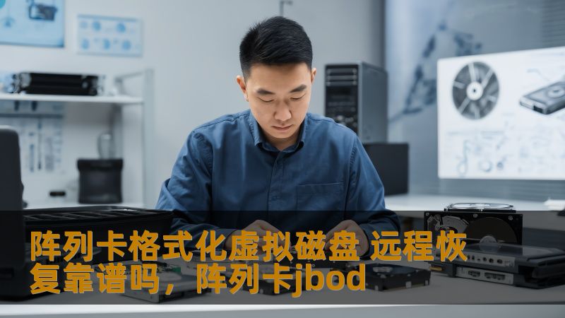 阵列卡格式化虚拟磁盘 远程恢复靠谱吗，阵列卡jbod