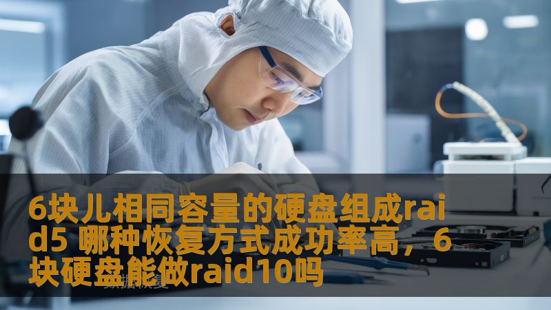 6块儿相同容量的硬盘组成raid5 哪种恢复方式成功率高，6块硬盘能做raid10吗