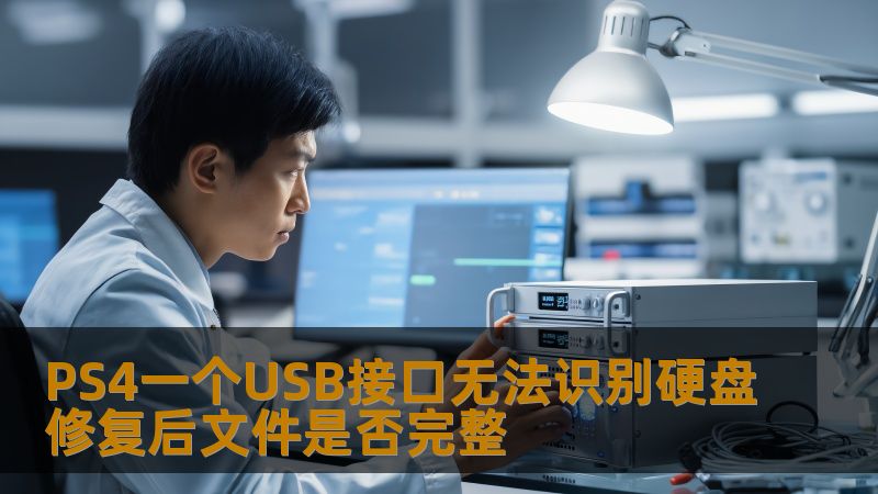 PS4一个USB接口无法识别硬盘修复后文件是否完整 PS4一个USB接口无法识别硬盘修复后文件是否完整