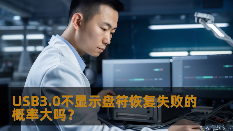 USB3.0不显示盘符恢复失败的概率大吗？