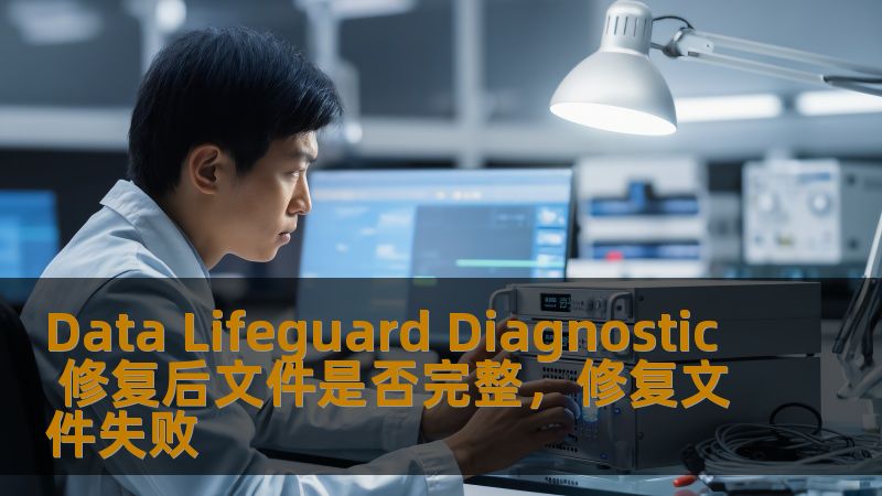 Data Lifeguard Diagnostic 修复后文件是否完整,修复文件失败 Data Lifeguard Diagnostic 修复后文件是否完整,修复文件失败