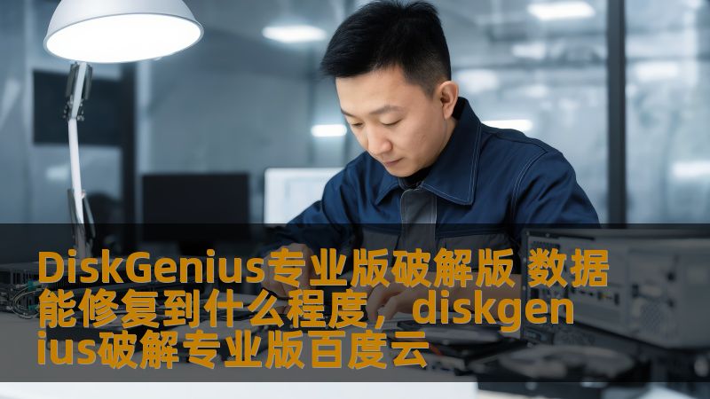 DiskGenius专业版破解版 数据能修复到什么程度，diskgenius破解专业版百度云