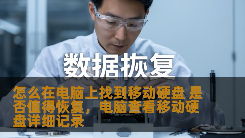 怎么在电脑上找到移动硬盘 是否值得恢复，电脑查看移动硬盘详细记录