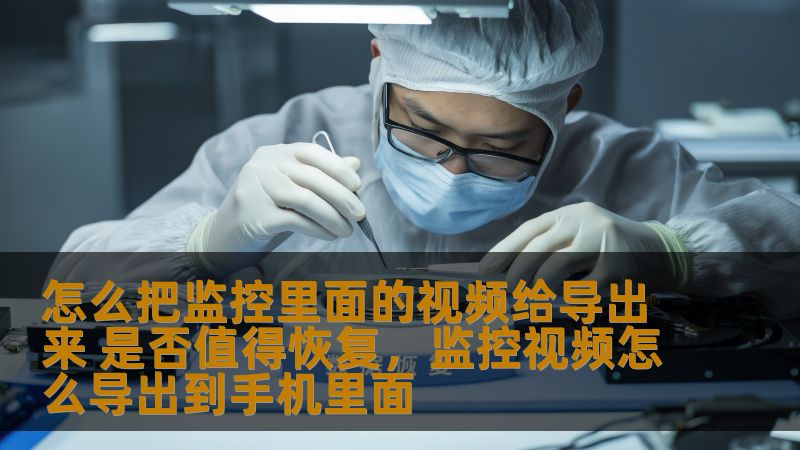 怎么把监控里面的视频给导出来 是否值得恢复,监控视频怎么导出到手机里面 怎么把监控里面的视频给导出来 是否值得恢复,监控视频怎么导出到手机里面