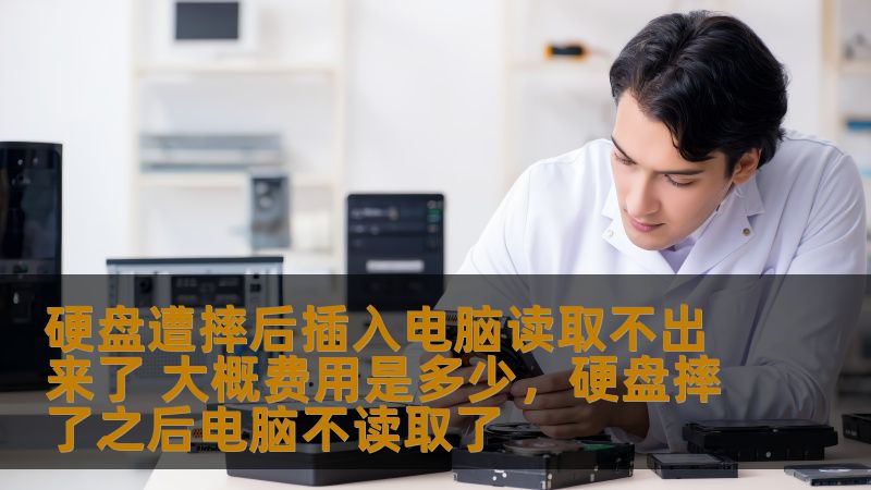 硬盘遭摔后插入电脑读取不出来了 大概费用是多少，硬盘摔了之后电脑不读取了