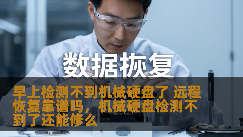 早上检测不到机械硬盘了 远程恢复靠谱吗，机械硬盘检测不到了还能修么