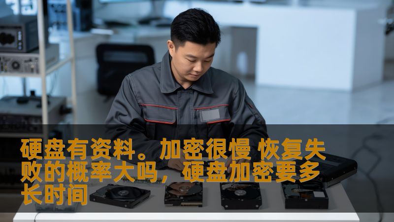 硬盘有资料。加密很慢 恢复失败的概率大吗，硬盘加密要多长时间