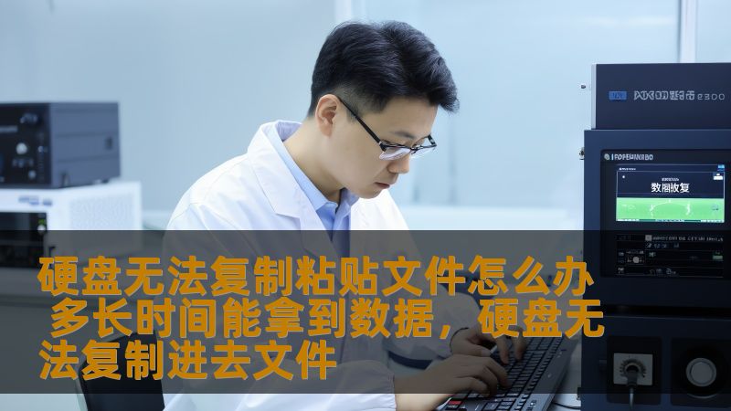硬盘无法复制粘贴文件怎么办 多长时间能拿到数据，硬盘无法复制进去文件