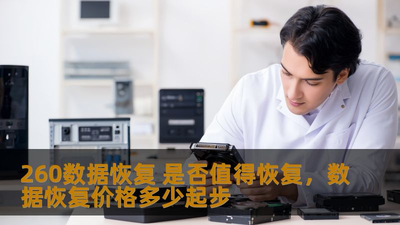 260数据恢复 是否值得恢复，数据恢复价格多少起步