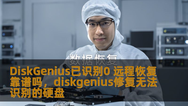 DiskGenius已识别0 远程恢复靠谱吗,diskgenius修复无法识别的硬盘 DiskGenius已识别0 远程恢复靠谱吗,diskgenius修复无法识别的硬盘