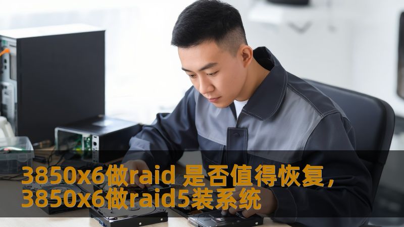3850x6做raid 是否值得恢复,3850x6做raid5装系统 3850x6做raid 是否值得恢复,3850x6做raid5装系统
