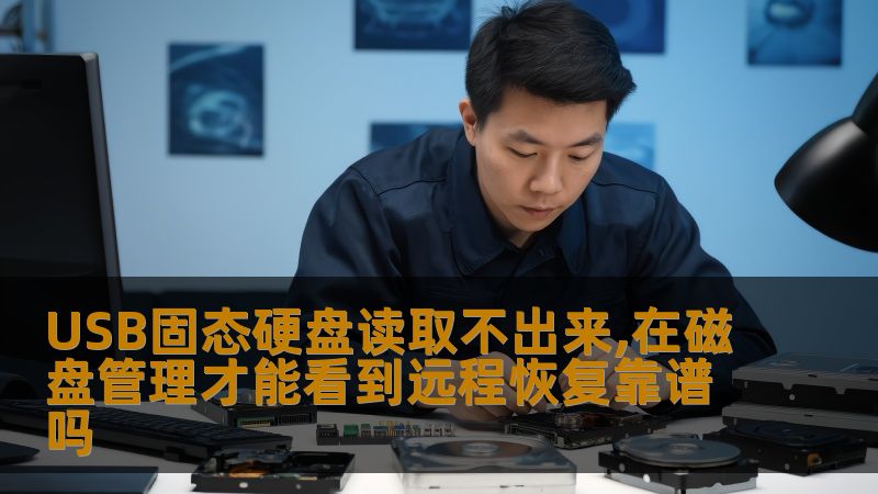 USB固态硬盘读取不出来,在磁盘管理才能看到远程恢复靠谱吗 USB固态硬盘读取不出来,在磁盘管理才能看到远程恢复靠谱吗