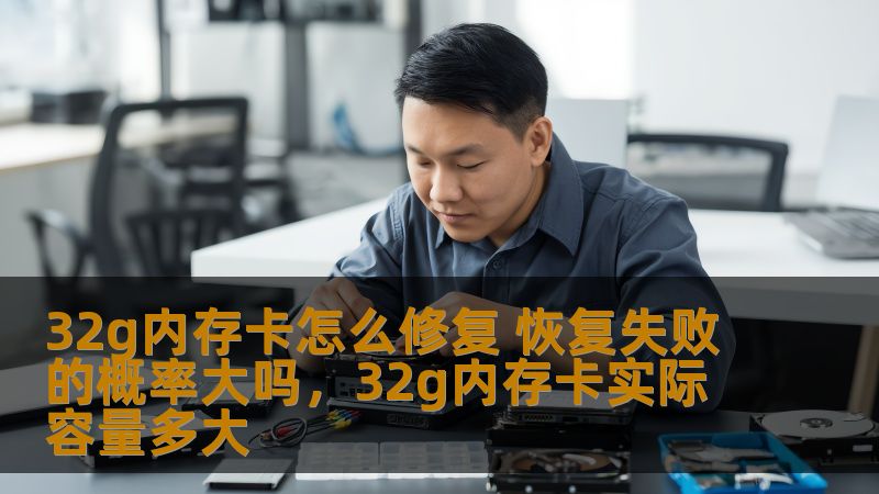 32g内存卡怎么修复 恢复失败的概率大吗，32g内存卡实际容量多大