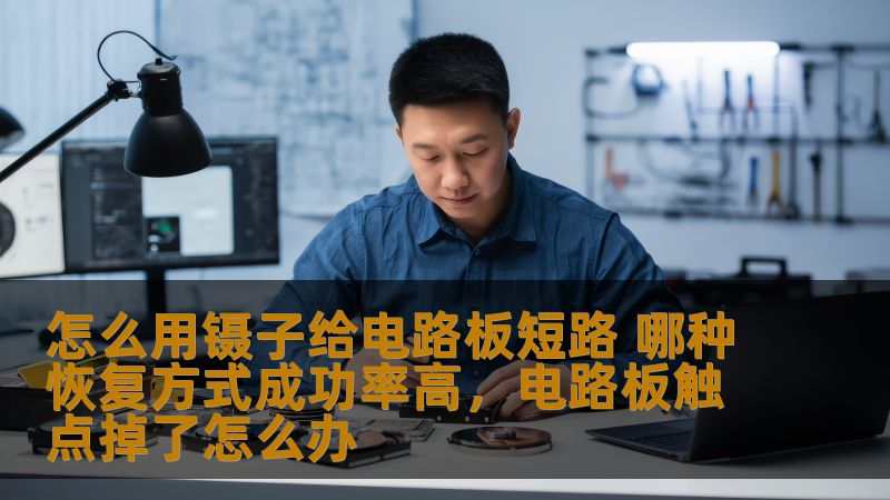 怎么用镊子给电路板短路 哪种恢复方式成功率高，电路板触点掉了怎么办