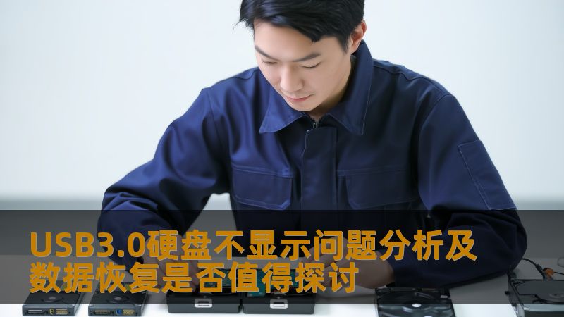 USB3.0硬盘不显示问题分析及数据恢复是否值得探讨