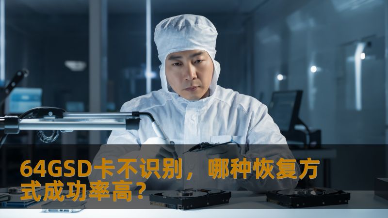 64GSD卡不识别，哪种恢复方式成功率高？
