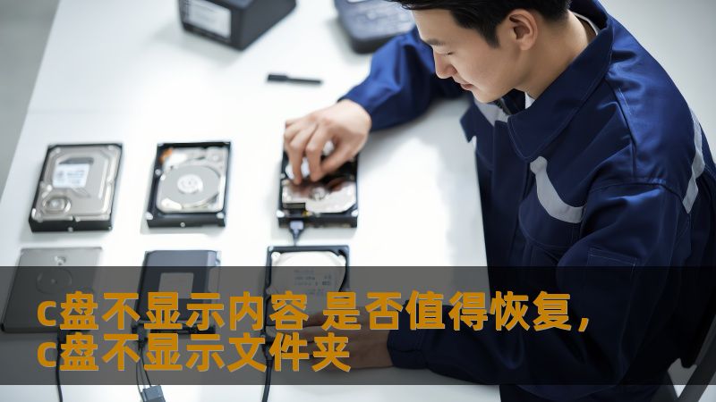 c盘不显示内容 是否值得恢复，c盘不显示文件夹