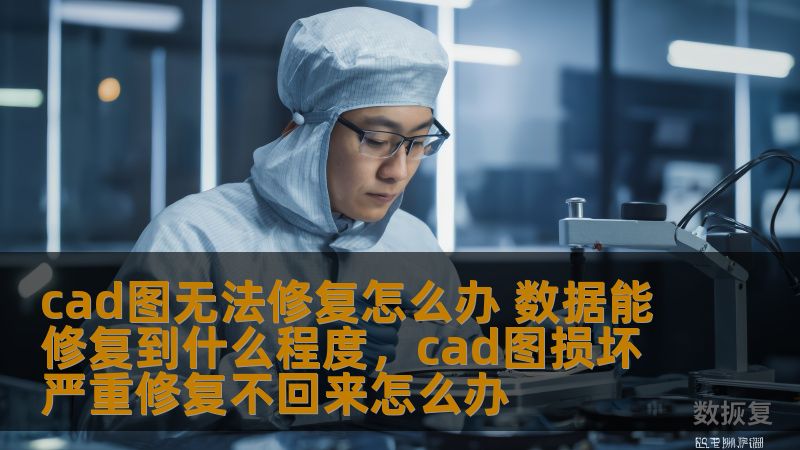 cad图无法修复怎么办 数据能修复到什么程度，cad图损坏严重修复不回来怎么办