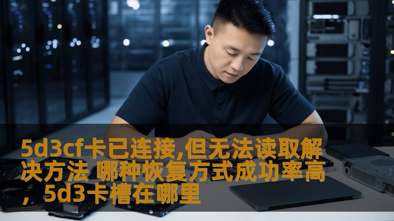 5d3cf卡已连接,但无法读取解决方法 哪种恢复方式成功率高，5d3卡槽在哪里