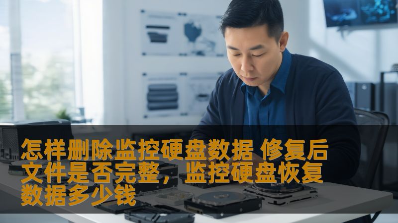 怎样删除监控硬盘数据 修复后文件是否完整，监控硬盘恢复数据多少钱