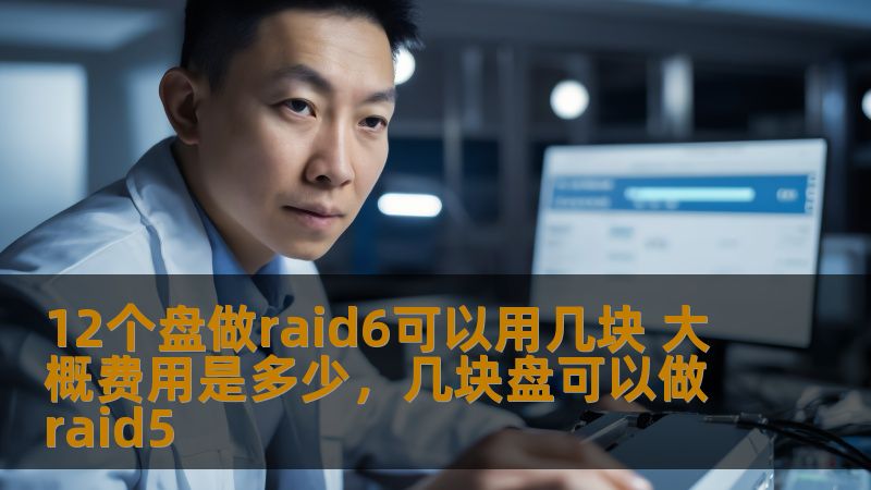 12个盘做raid6可以用几块 大概费用是多少，几块盘可以做raid5