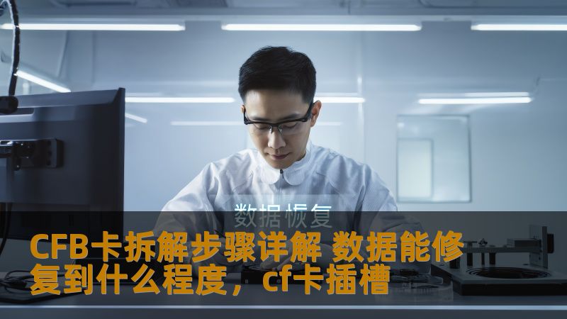 CFB卡拆解步骤详解 数据能修复到什么程度，cf卡插槽