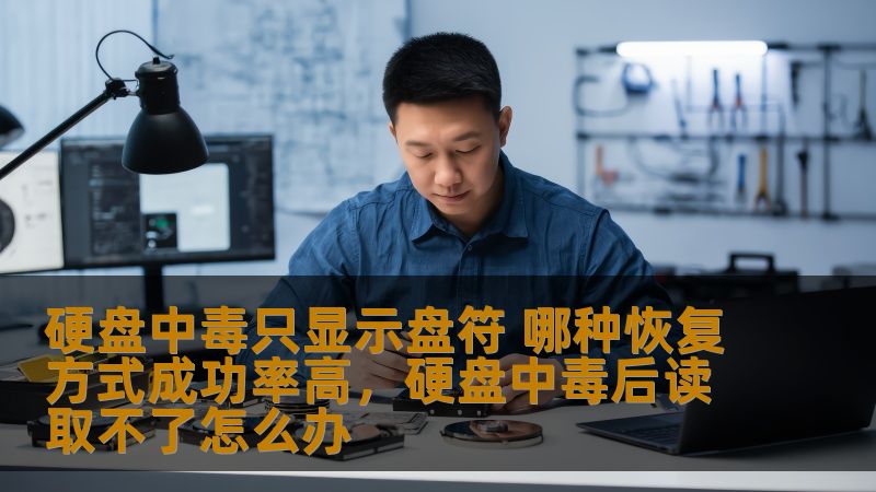 硬盘中毒只显示盘符 哪种恢复方式成功率高，硬盘中毒后读取不了怎么办