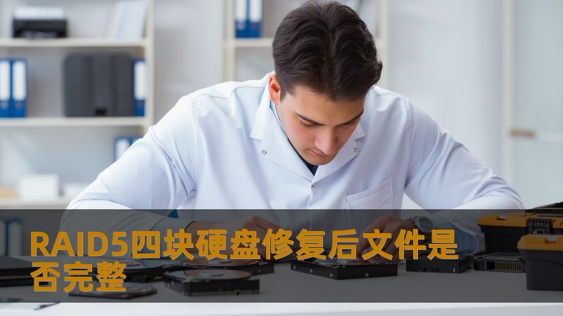 RAID5四块硬盘修复后文件是否完整