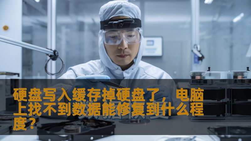 硬盘写入缓存掉硬盘了，电脑上找不到数据能修复到什么程度？
